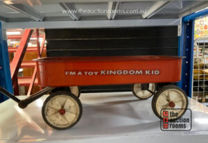 Tin Toy Cart