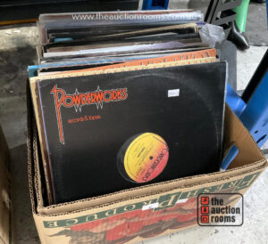 Box of LP Records
