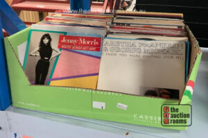 Box of 45's Records