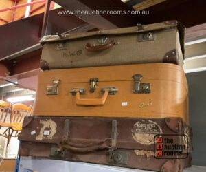 3 x Vintage Suitcases