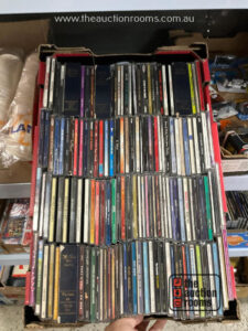 Box of CD's
