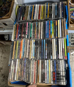 Box of CD's