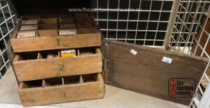 Wooden Drawers & Contents