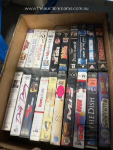 Quantity of VHS Tapes