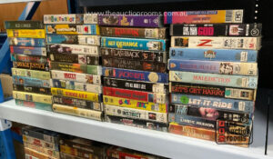 Quantity of VHS Tapes