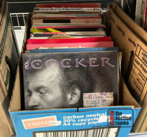 Quantity of 7" Records