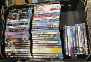 Quantity of DVD's