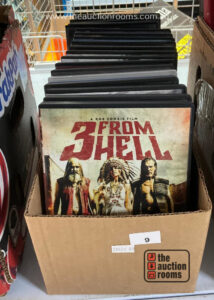 Quantity of DVD's