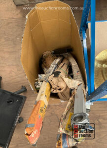 Box of Drum Rack Parts