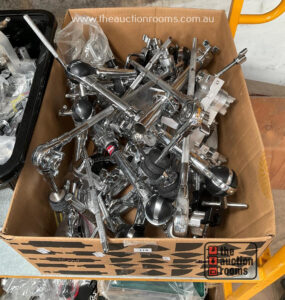 Box of Cymbal Arms  etc