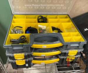 3 x Organisers of Adapters  etc