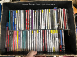 Box of CD's