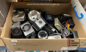 Quantity of Assorted Cameras