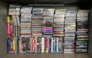 Bay of CD's & DVD's