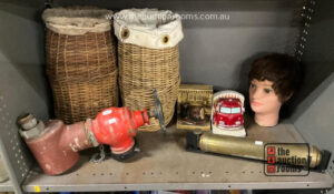 Bay of Assorted Fire Sundries  etc
