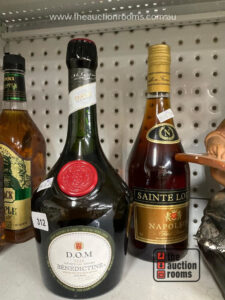 2 x Bottles of Benedictine & Brandy