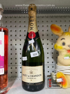 Bottle of Moet Champagne