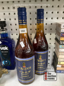 2 x Bottles of St Agnes Brandy