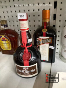 2 x Bottles Cointreau & Grand Marnier