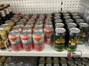 Bay of Assorted Mixed Drinks