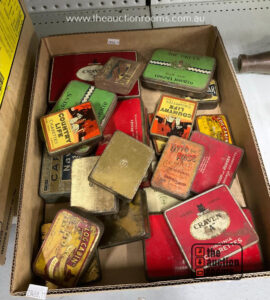 Quantity of Tobacco Tins