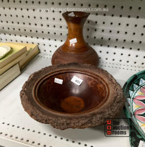 Australian Turned Bowl & Vase