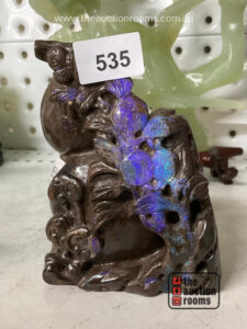Opal Carving - Peaches