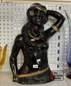 Retro Black Lady Figure