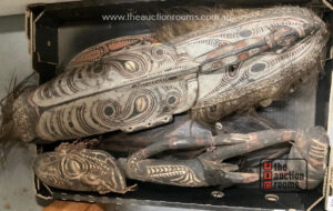 Carved Masks & Figure