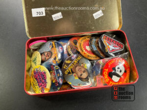 Vintage Football Badges  etc