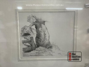 Davey John Pencil Sketch (19 x 16cms)