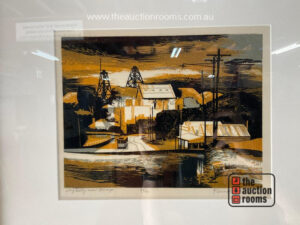 Kenneth Jack Signed Limited Edition Linocut (23 x 28cms)