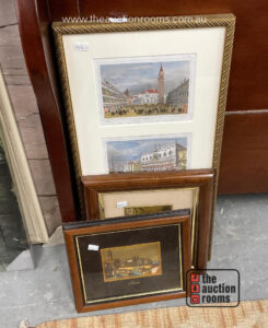 Framed Italian Scenes Pictures
