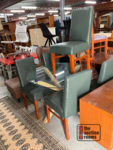 Five Piece Glass Top Dining Suite