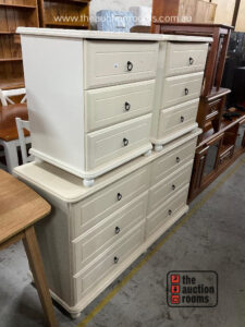 Six Drawer Lowline Chest & Matching Bedsides