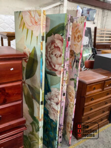 2 x Three Fold Screens