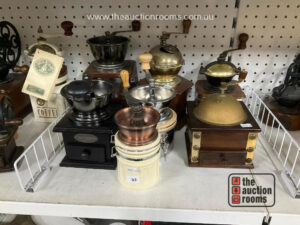 Bay of Coffee Grinders