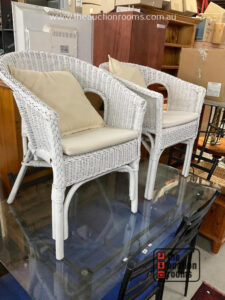 Pair of Cane Chairs