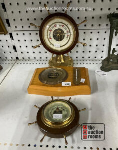 3 x Barometers