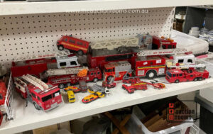 Bay of Model Fire Engines