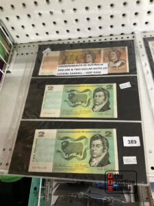 4 x Commonwealth of Australian 1968 $1 & $2 Notes - very rare