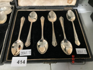Sterling Silver Coffee Spoons  Sheffield 1946