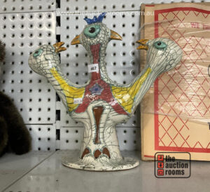 Pottery Bird Figure
