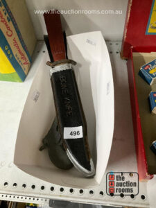 Cap Gun & Rubber Bowie Knife