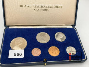 1966 Proof Set including 50c