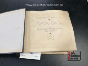 Chas Goodall & Son Playing Card Album
