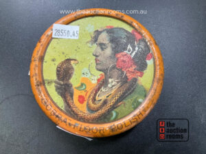 Vintage Cobra Floor Polish Tin