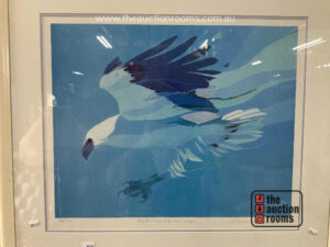 Lars Knudsen signed Limited Edition Print 'White Tailed Sea Eagle