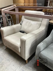 Leather Electric Recliner Armchair
