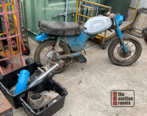Vintage Yamaha YA6 Motorbike Frame